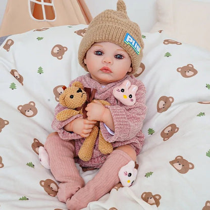 Ella - Lifelike Reborn Baby Doll (20") - Authentic Reborn beautiful reborn baby dolls - chimidoll
