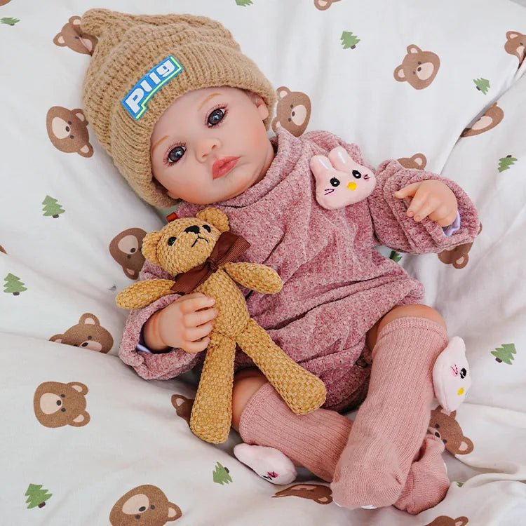 Ella - Lifelike Reborn Baby Doll (20") - Authentic Reborn beautiful reborn baby dolls - chimidoll