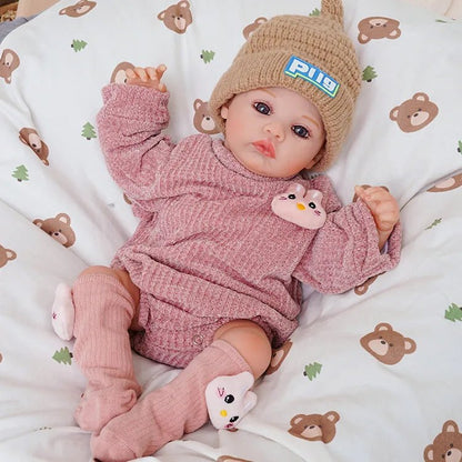 Ella - Lifelike Reborn Baby Doll (20") - Authentic Reborn beautiful reborn baby dolls - chimidoll