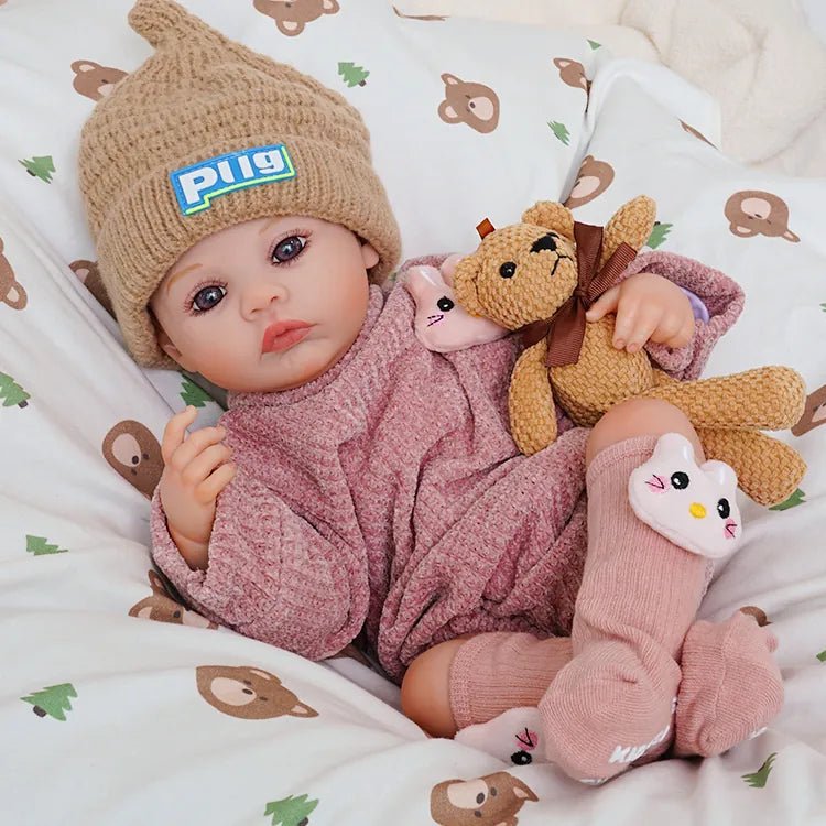 Ella - Lifelike Reborn Baby Doll (20") - Authentic Reborn beautiful reborn baby dolls - chimidoll