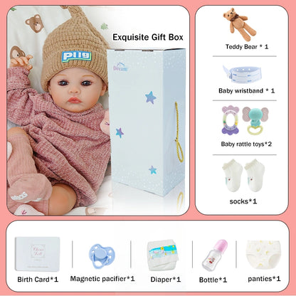 reborn baby doll | baby doll | reborn doll toys | vinyl reborn dolls | lifelike | soft touch | cuddly | premium quality | realistic features | gift-ready