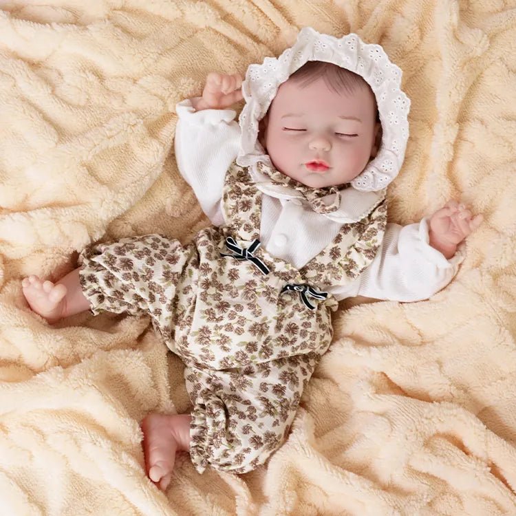 Lifelike Sleeping Reborn Baby Doll (18") - Authentic Reborn beautiful reborn baby dolls - chimidoll