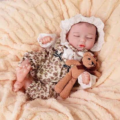 Lifelike Sleeping Reborn Baby Doll (18") - Authentic Reborn beautiful reborn baby dolls - chimidoll